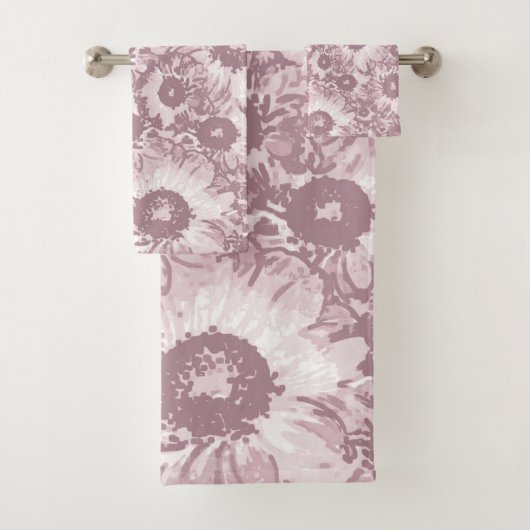 Pastel Gris Rose rose Floral (En situation)