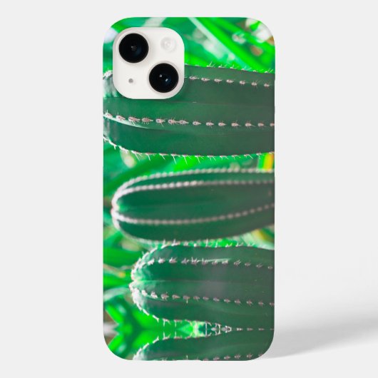 Pastel Groene cactus plant bladeren Case-Mate iPhone Case (Achterkant)