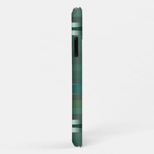 Pastel Groene Strepen Patroon Case-Mate iPhone Case (Achterkant/rechts)