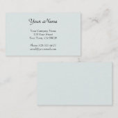 Pastel groene textuur visitekaartje (Voorkant / Achterkant)