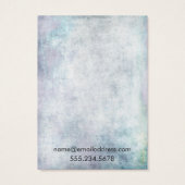 Pastel Grunge Earring Holder Display Kaarten Visitekaartjes (Achterkant)