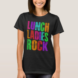 Pastel Grunge Lunch Dames Rock Schattige Terug naa T-shirt
