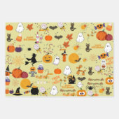 Pastel Halloween Assorted Wrapping Paper (Voorkant 3)