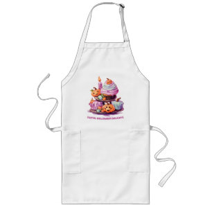 Pastel Halloween Delights Lang Schort