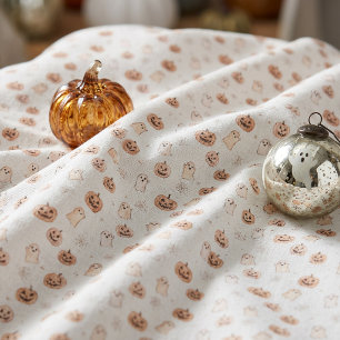 Pastel Halloween Pompoenen Spoken Patroon ID1326 Stof