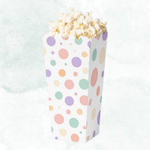 Pastel Halloween Stippen Popcorn/