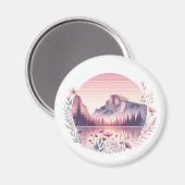 Pastel halve koepel magneet (Voorkant / Achterkant)