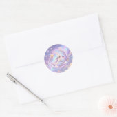 Pastel Halve Maan Sticker (Envelop)