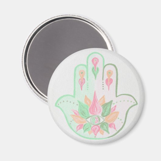 Pastel Hamsa Magnet (Recto/Verso)