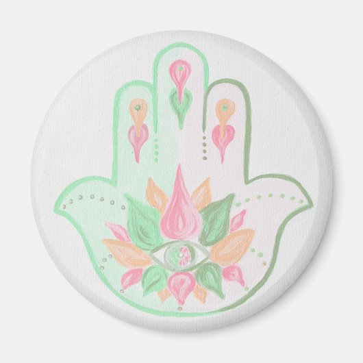 Pastel Hamsa Magnet (Devant)