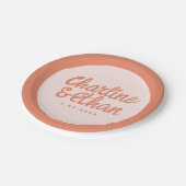 Pastel Handschrift Retro Weddenschap Borden Papieren Bordje (Gekanteld)