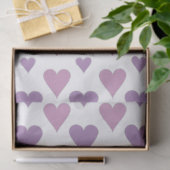 Pastel Hart Tissuepapier (Geschenk)