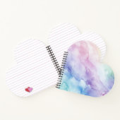 Pastel hartvormig Notitieboek (Binnen)