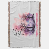 Pastel Haunted Forest Deken (Voorkant Verticaal)