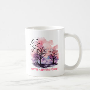 Pastel Haunted Forest Koffiemok
