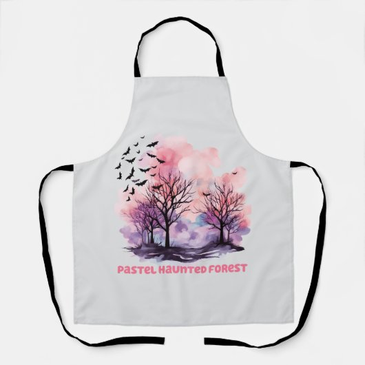 Pastel Haunted Forest Schort (Voorkant)