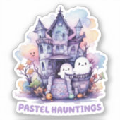 Pastel Hauntings Sticker (Voorkant)