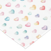 Pastel Hearts Baby shower Nappe (Angle)