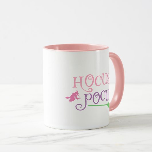 Pastel Heks Hocus Pocus Halloween Broomstick Mok (Voorkant rechts)