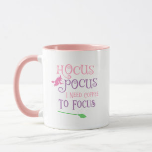 Pastel Heks Hocus Pocus Halloween Koffie Citaat Mok