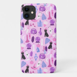 Pastel Heks patroon cute iPhone 11 Hoesje