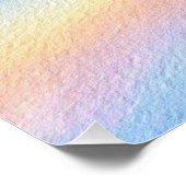 Pastel Hemel Drift Perfect Poster (Hoek)