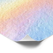 Pastel Hemel Drift Perfect Poster (Hoek)