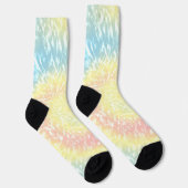 Pastel Hippy Tie Dye Sokken (Rechts)