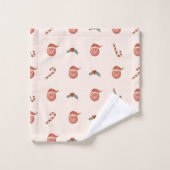 Pastel Holiday Towels Groovy 70s Bathroom Joy (Gant de toilette)