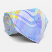 pastel hologram mens nectie cravate homme (Roulé)