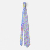 pastel hologram mens nectie cravate homme (Dos)
