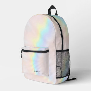 Pastel Holographic Bedrukte Rugzak