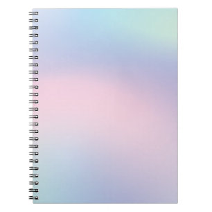 Pastel Holographic Notitieboek