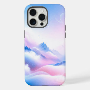 Pastel Horizons: waar wolken dromen ontmoeten iPhone 15 Pro Max Hoesje