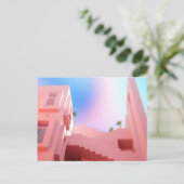 Pastel House Briefkaart (Staand voorkant)