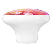 Pastel Hummingbird Ceramic Knob Keramische Knop (Zijkant)