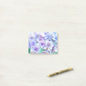 pastel hydrangea for wedding post-it® notes (Op bureau)