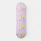 Pastel Ice Cream Pop Nom du Motif Skateboard (Recto)