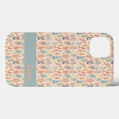 pastel in Boheemse stijl Case-Mate iPhone Case (Achterkant (horizontaal))