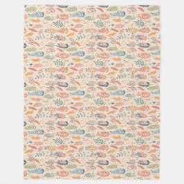 pastel in Boheemse stijl Fleece Deken