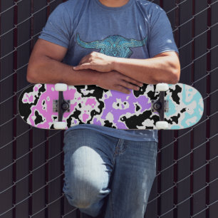 Pastel Inktvlek 2 Skateboard