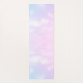  Pastel Inspirerend Quote Yoga Mat (Achterkant)