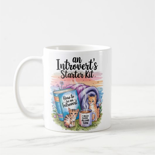 Pastel Introvert Starter Kit Mug (Gauche)