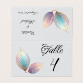 Pastel Iridescente Feuille Mariage Dreamy Pastels (Outside Unfolded)
