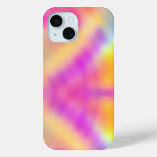 Pastel iriserende kleurrijke gradiënt ontwerp Case-Mate iPhone case (Achterkant)