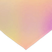 Pastel iriserende kleurrijke gradiënt ontwerp korte tafelloper (Hoek)