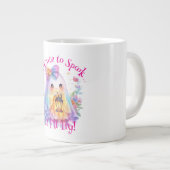 Pastel Kawaii Ghost Halloween Café Mug (Devant droit)