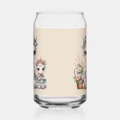 Pastel Kawaii Unicorne Mère Fille Duo Beige (Gauche)