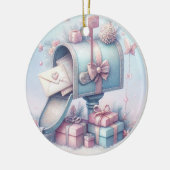Pastel Kerst Ornament Mailbox en Cadeaus 4 (Links)