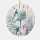 Pastel Kerst Ornament Mailbox en Cadeaus 5 (Links)